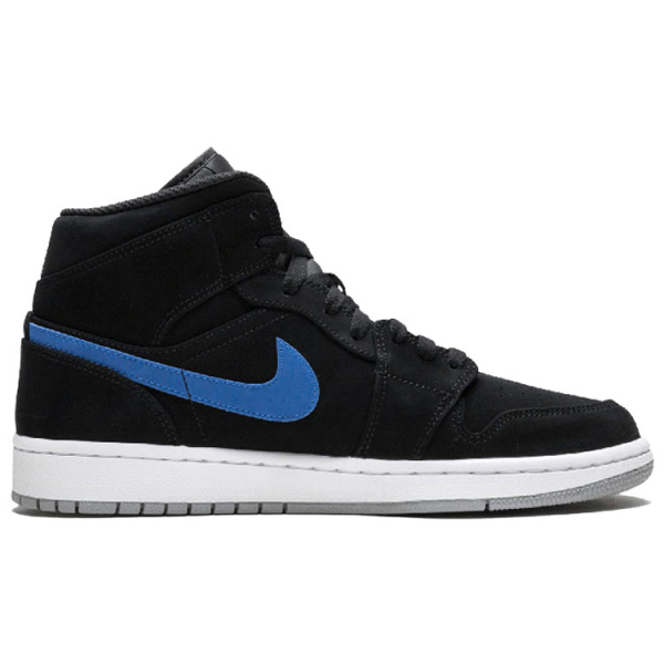 Jordan Air Jordan 1 Mid Black Red Royal