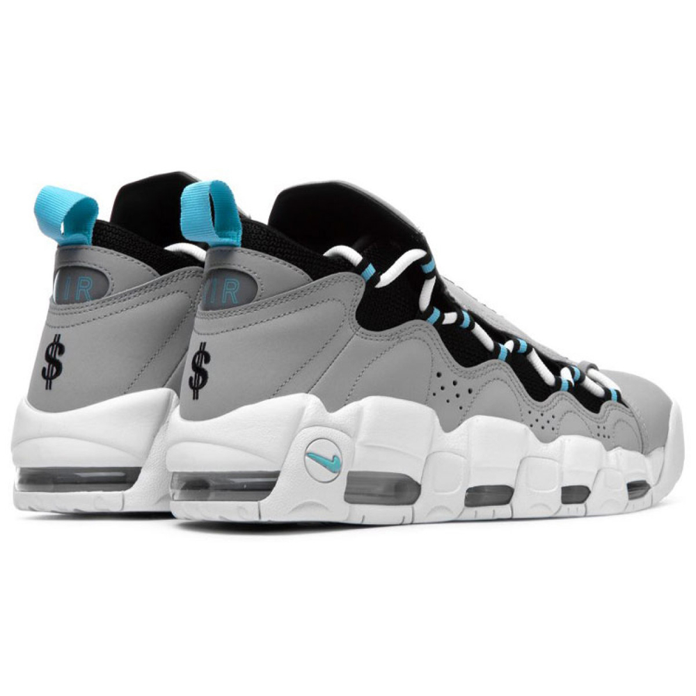 Nike Air More Money Wolf Grey Island Green