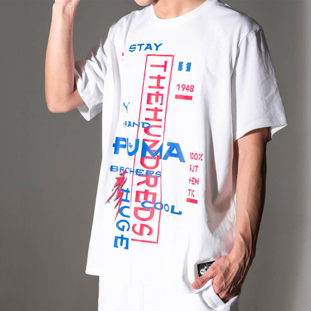 PUMA x The Hundreds Tee Logo T