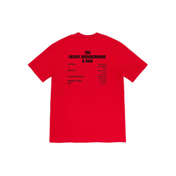 Supreme FW19 Week 4 x The Velvet Underground Nico Tee T