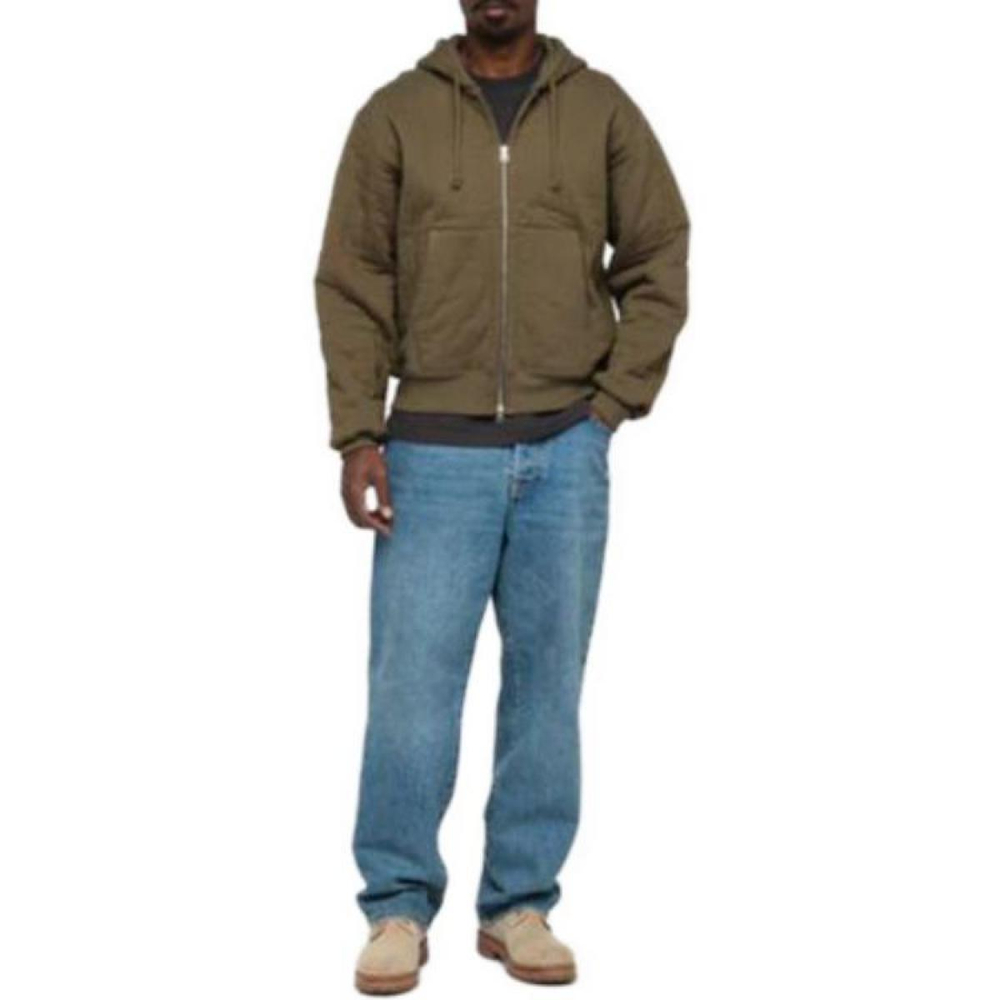Stussy FW23 Vertical Quilted Zip Hoodie