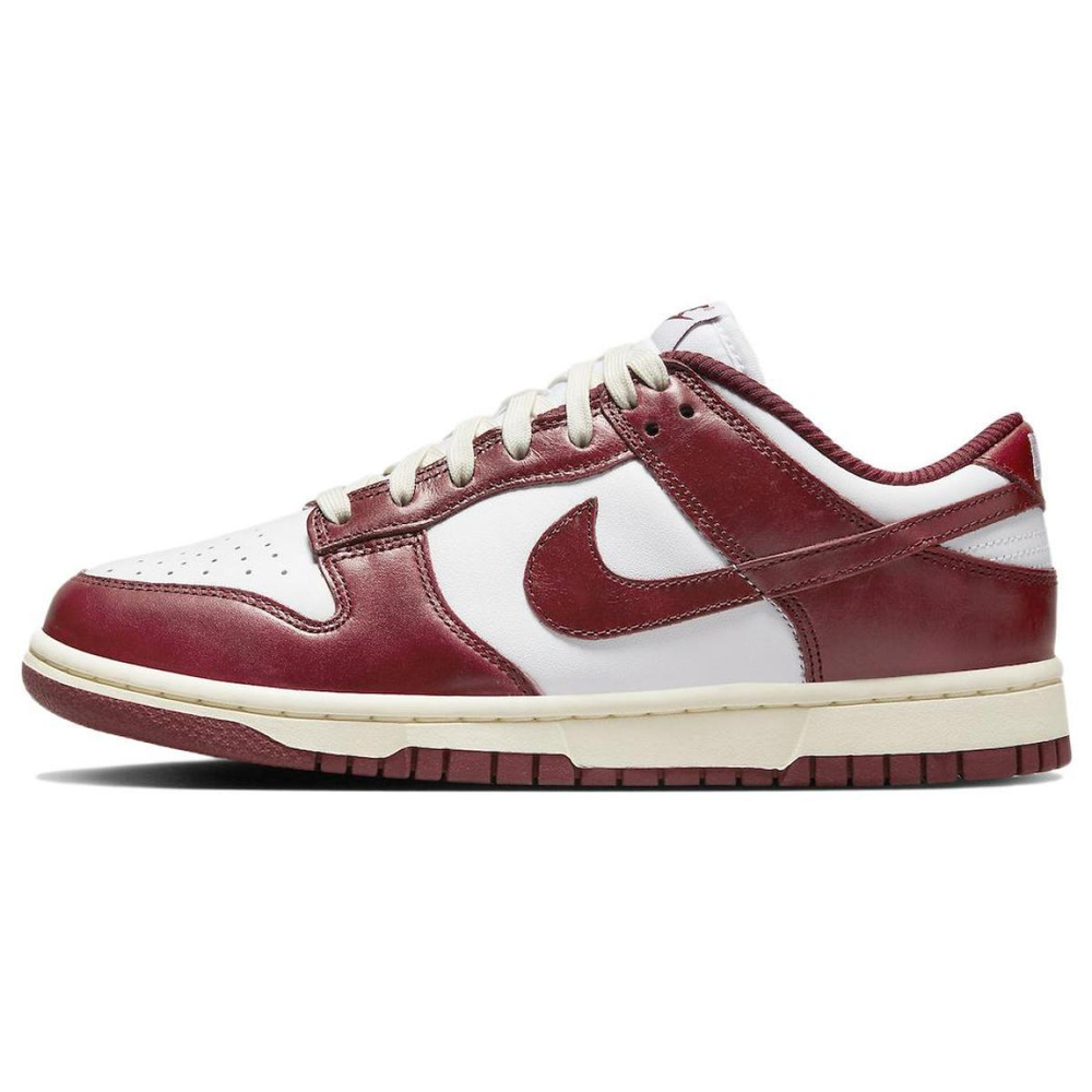Nike Dunk Low PRM "Team Red"and White