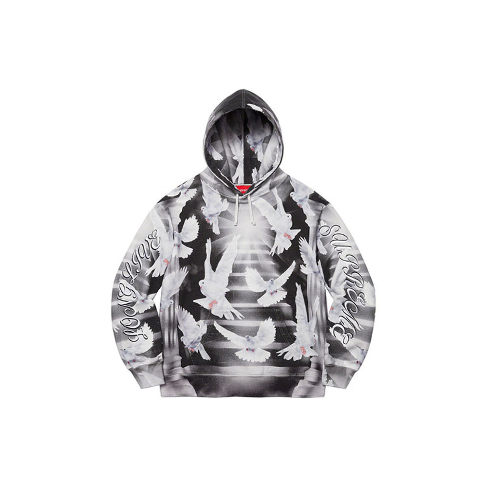 Supreme SS22 Week 2 Doves Hooded Sweatshirt