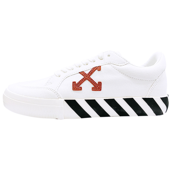 Low x OFF-WHITE Vulcanized Canvas Sneakers