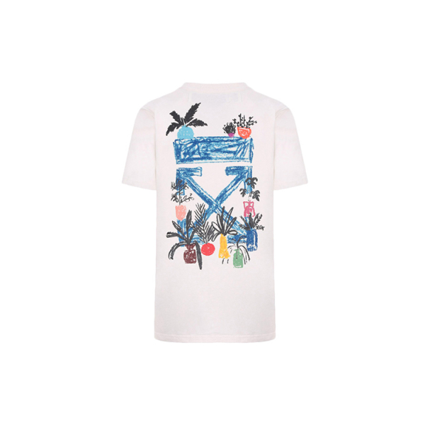 OFF-WHITE Graft Arrows Cotton T-shirt T