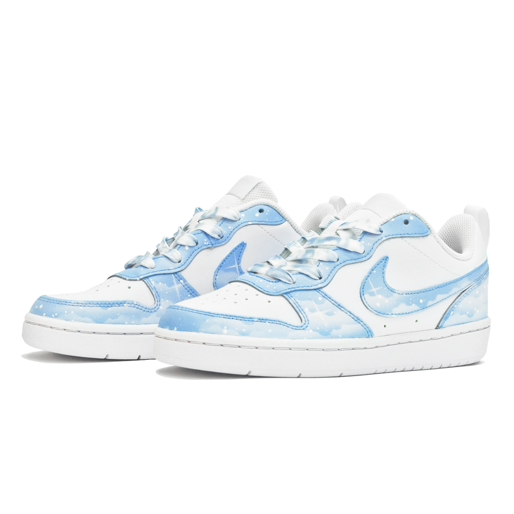 【 】 Nike Court Borough Low ABLOODING GS
