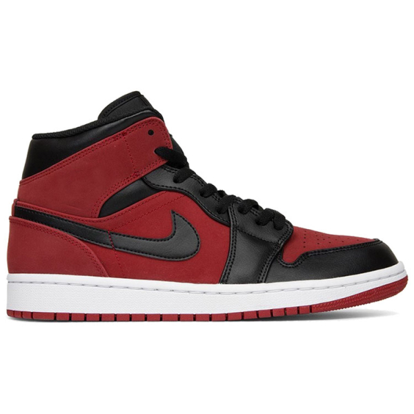 Jordan Air Jordan 1 Mid "Banned" Gym Red Black