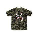 A BATHING APE Bape BAPE 1ST Camo Shark Tee PONR T