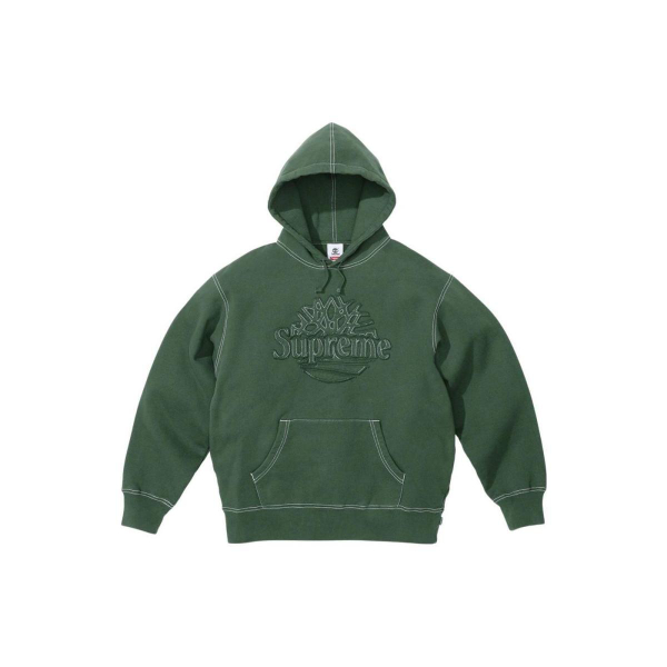 Supreme SS23 Week 8 x TIMBERLAND HOODED SWEATSHIRT Logo
