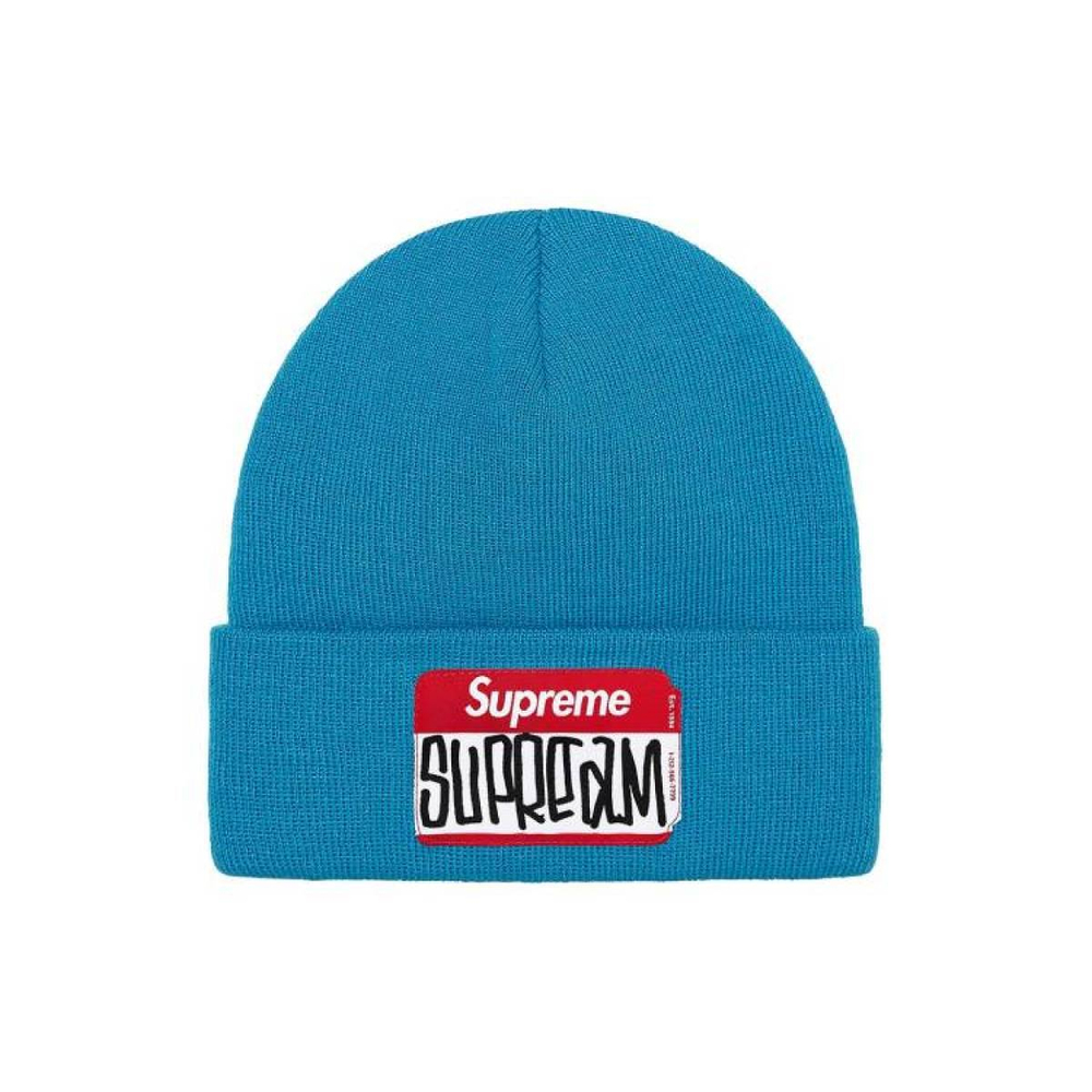 Supreme Week 7 Gonz Nametag Beanie