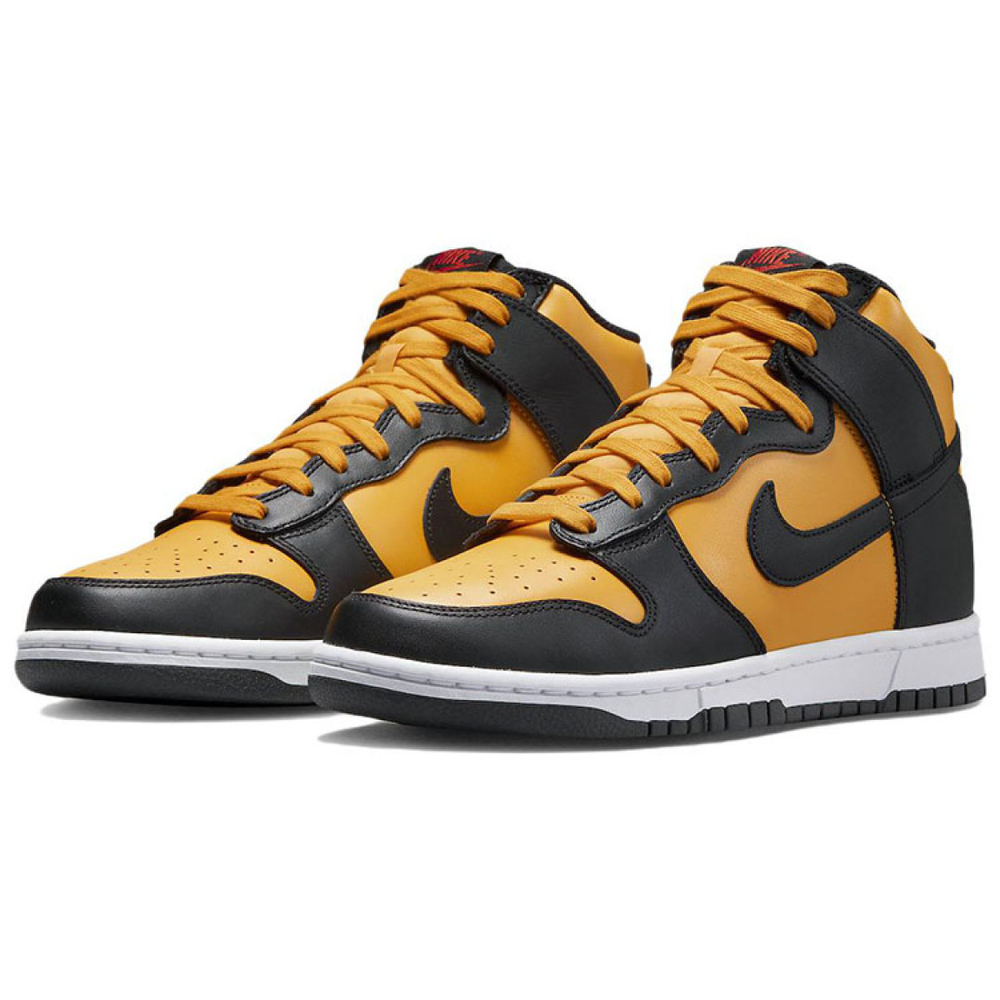 Nike Dunk High Retro "Reverse Goldenrod"