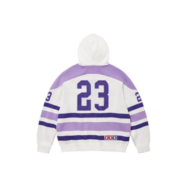 Supreme FW23 FW23 WEEK13 USA ZIP UP HOODED SWEATER