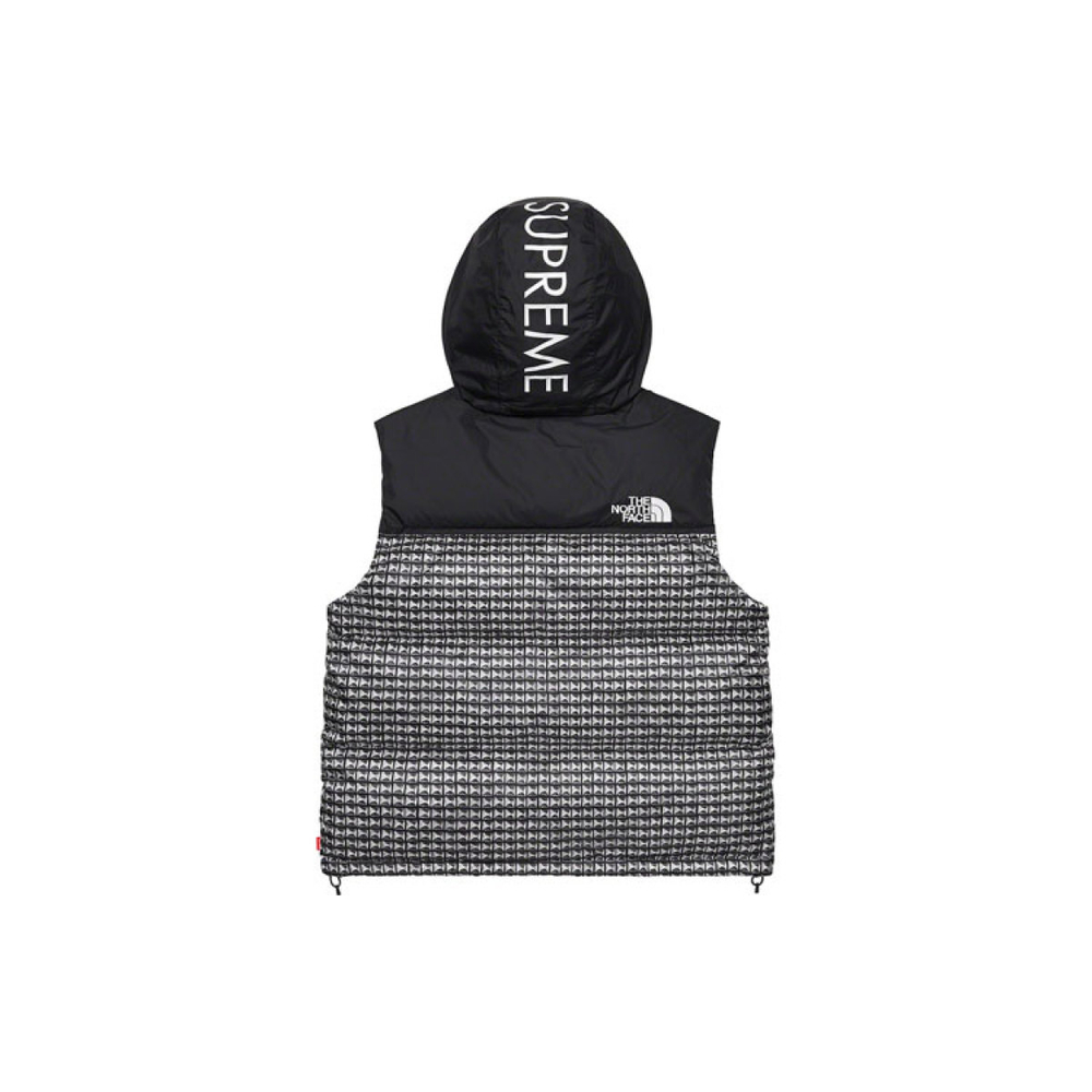Supreme x The North Face Studded Nuptse Vest Logo