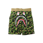 A BATHING APE Camo Shark Sweat Shorts