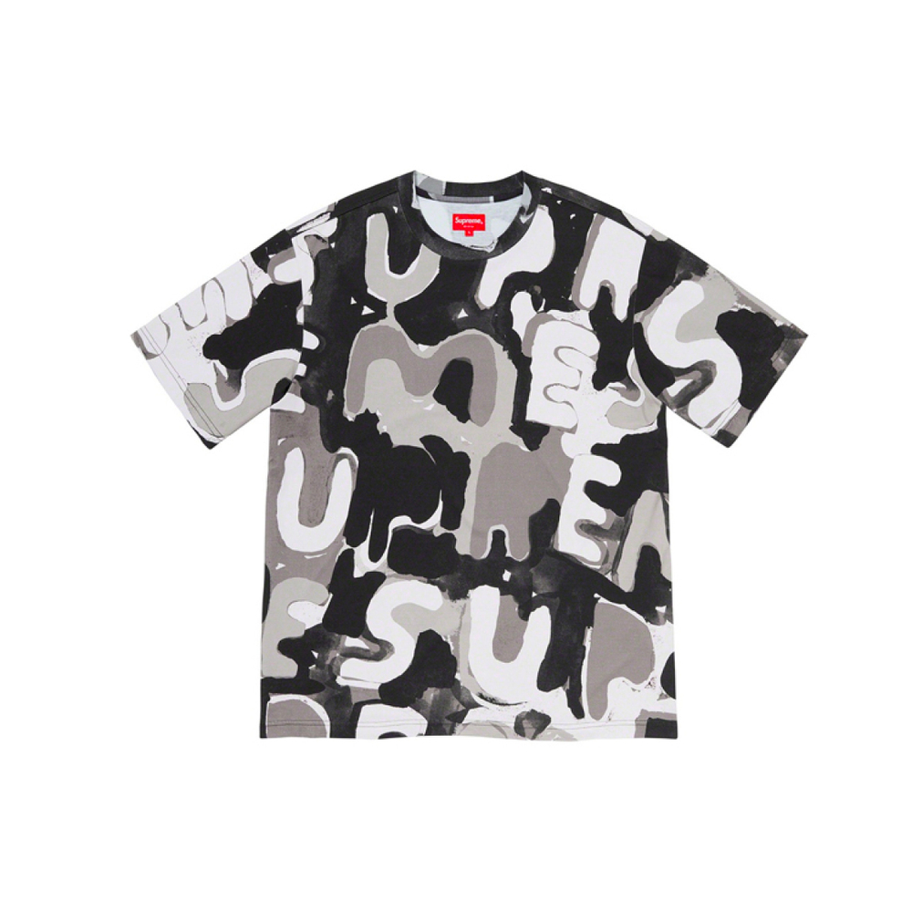 Supreme SS20 Week 14 Painted Logo S/S Top Logo T