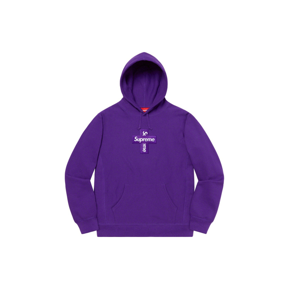 Supreme Week 15 Cross Box Logo Hooded Sweatshirt Logo