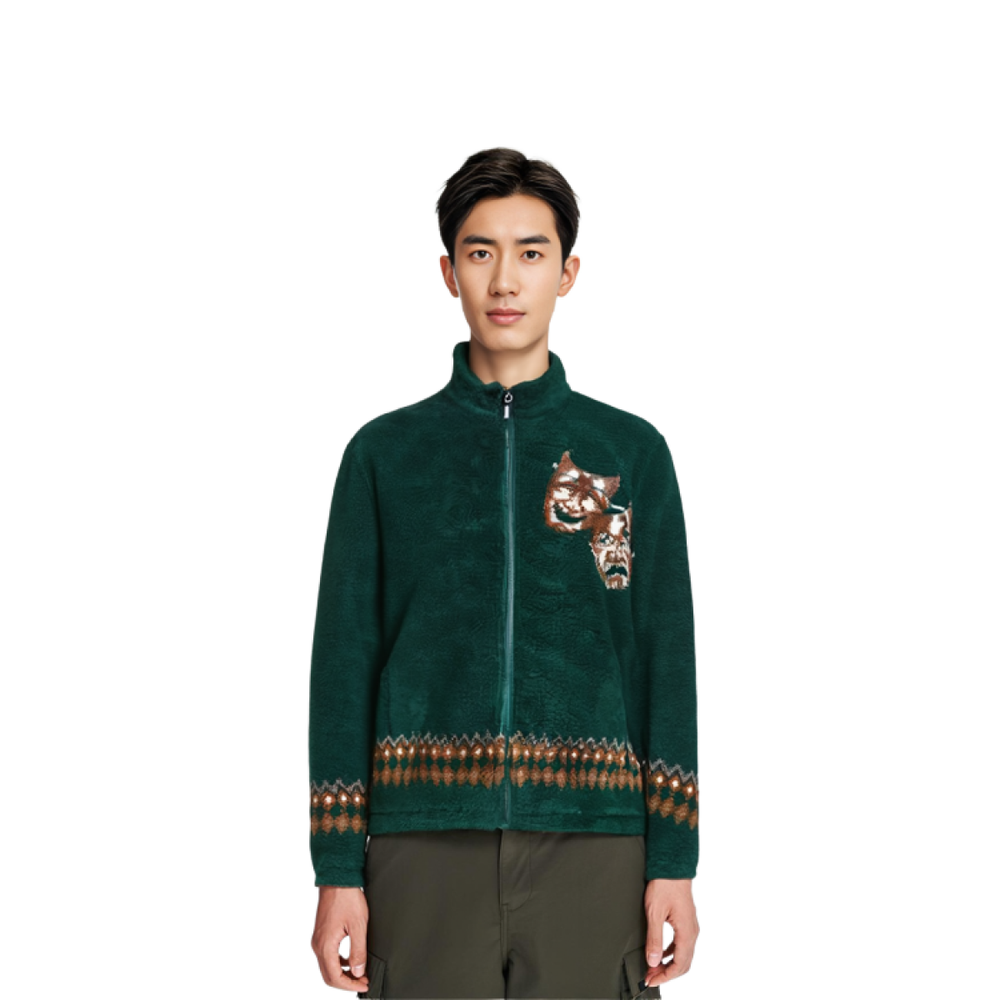 Supreme SS20 Week 2 Drama Mask Fleece Jacket