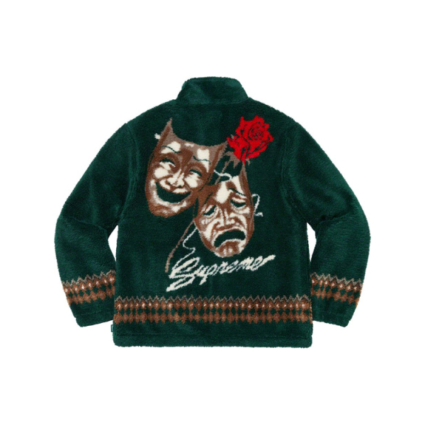Supreme SS20 Week 2 Drama Mask Fleece Jacket