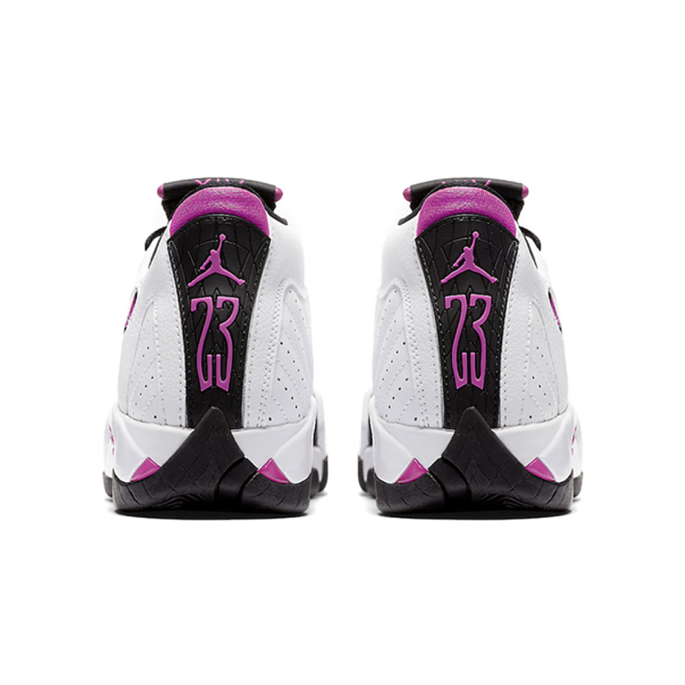 Jordan Air Jordan 14 Retro Fuchsia Flash Black Toe 2018
