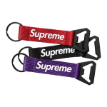 Supreme Week 5 Bottle Opener Webbing Keychain