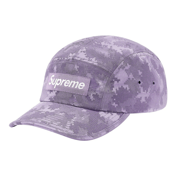 Supreme SS20 Week 14 Satin Digi Camo Camp Cap