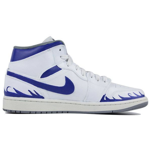 【 】 Jordan Air Jordan 1 Mid Vintage Grey
