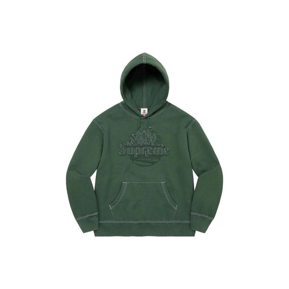 Supreme SS23 Week 8 x TIMBERLAND HOODED SWEATSHIRT Logo