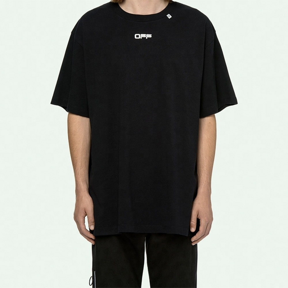OFF-WHITE Wavy Line White T-Shirt T