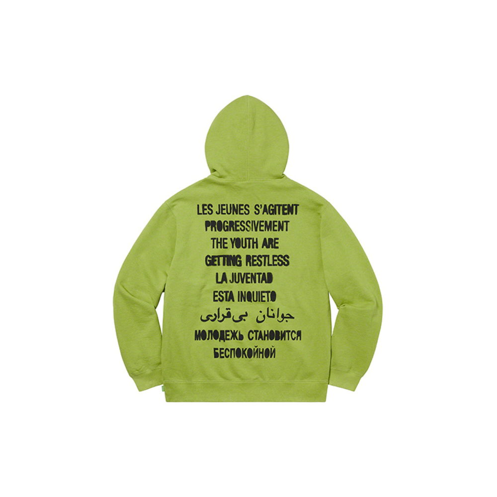 Supreme SS20 Week 6 Restless Youth Hooded Sweatshirt