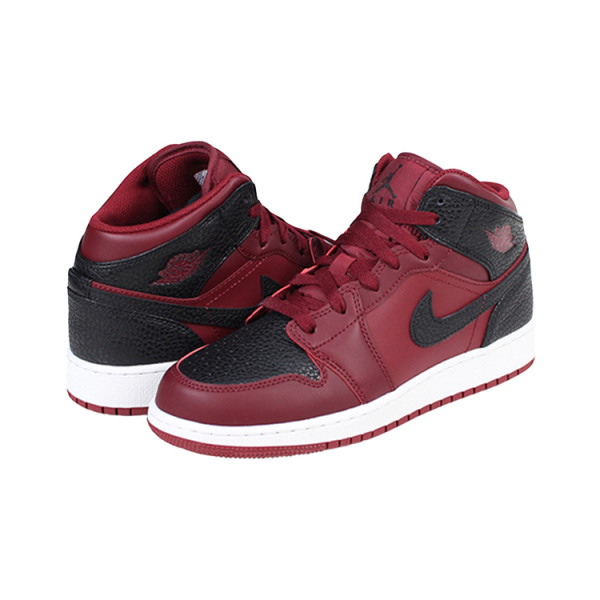 Jordan Air Jordan 1 Mid Team Red Black