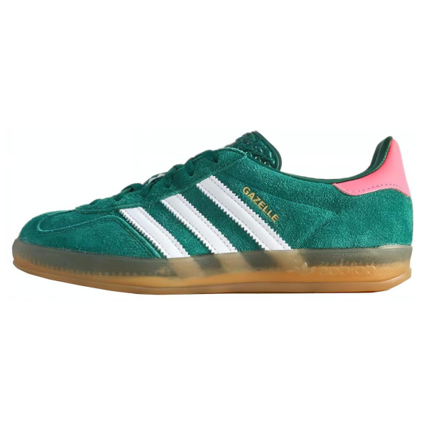 Adidas originals Gazelle Indoor leather-trimmed suede