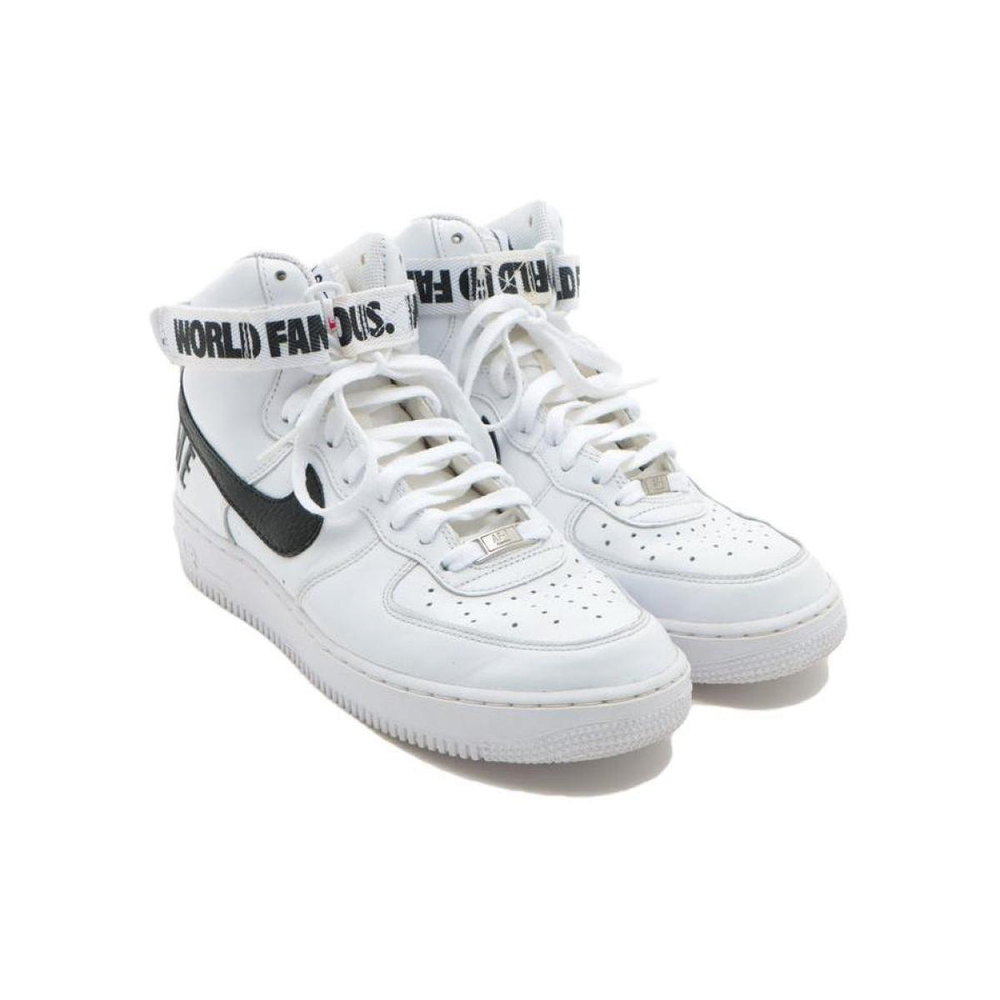 Supreme x Nike Air Force 1 World Famous White