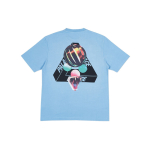 Palace Sans Ferg T-Shirt Cornflower Blue Logo T
