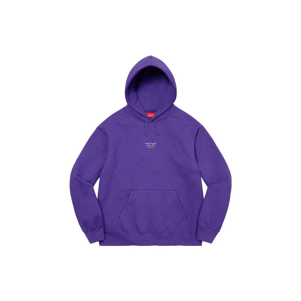 Supreme SS23 Week 4 WORLD FAMOUS MICRO HOODED SWEATSHIRT Logo