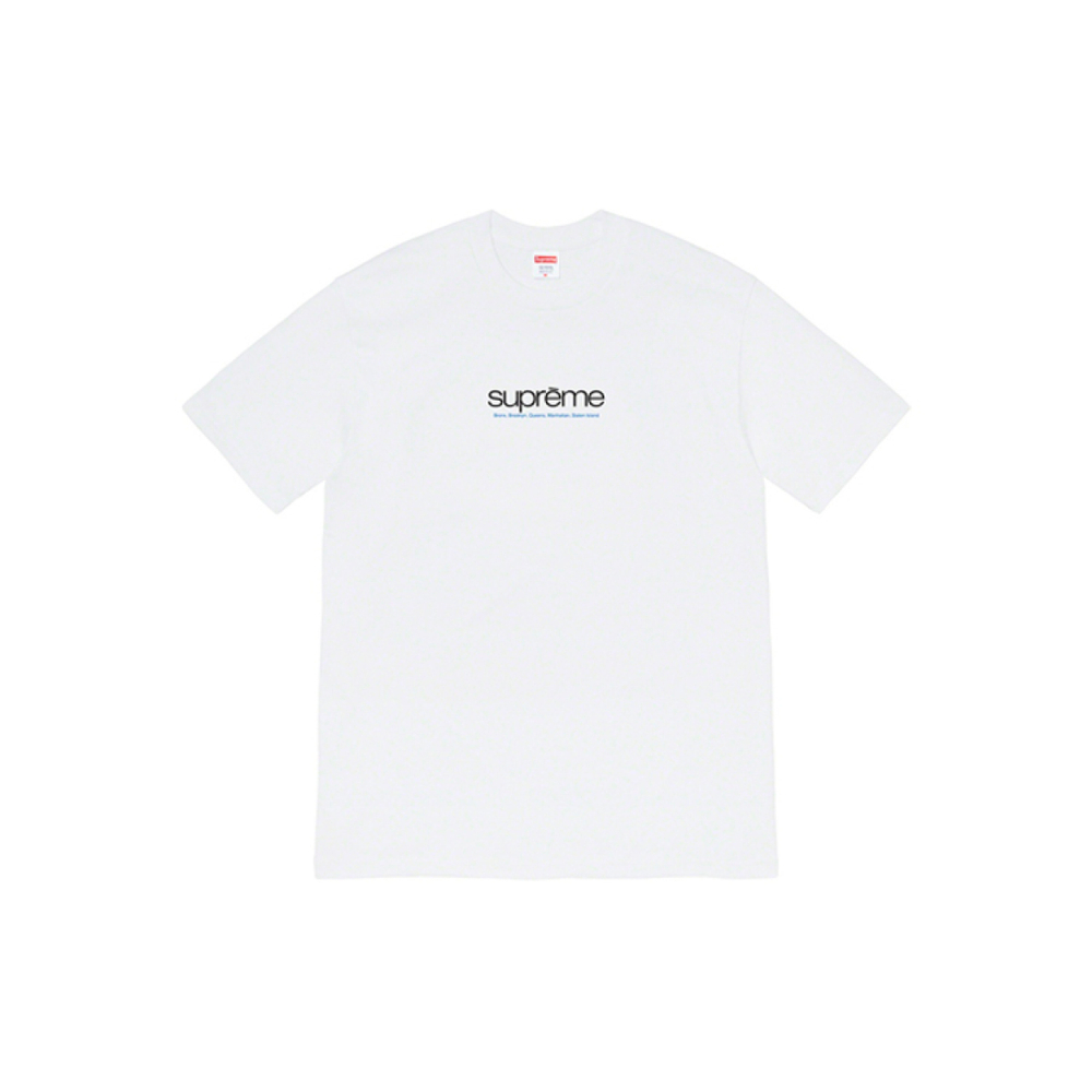 Supreme Week 1 Five Boroughs Tee Logo Logo T