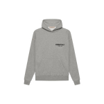 Fear of God Essentials SS22 Hoodie Dark Oatmeal Logo