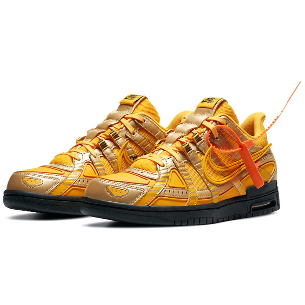 OFF-WHITE x Nike Rubber Dunk "University Gold"