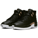 Jordan Air Jordan 12 Retro Black Metallic Gold White