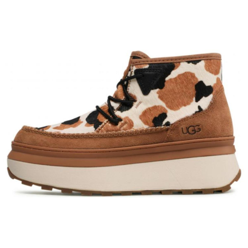 UGG Marin Bootie Cow Print