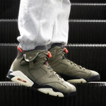 Travis Scott x Jordan Air Jordan 6 Medium Olive' TS