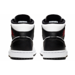 Jordan Air Jordan 1 Mid White Black Red