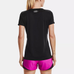 Under Armour Velocity Solid Crew Logo T