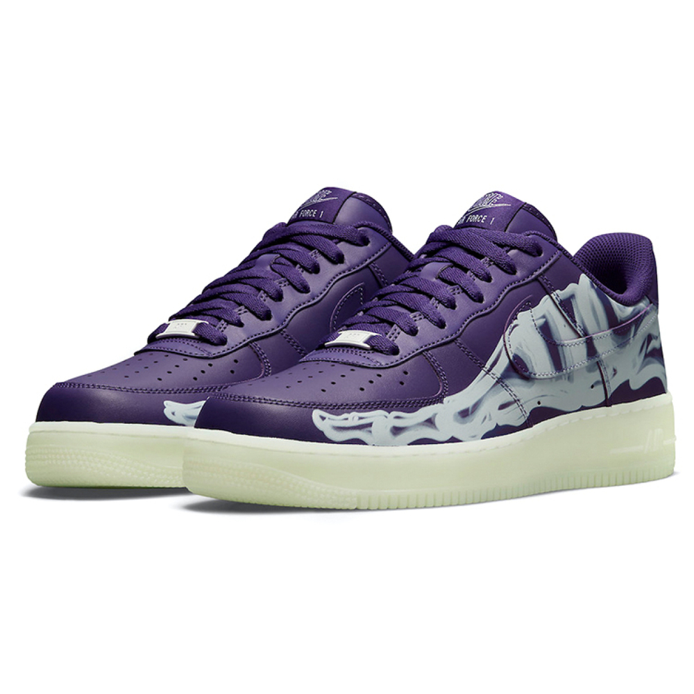 Nike Air Force 1 '07 Skeleton QS "Purple Skeleton"