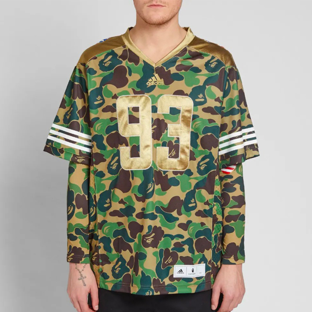 Adidas x Bape SB Jersey Green T