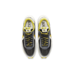Sacai x Nike LDWaffle black and bright citron