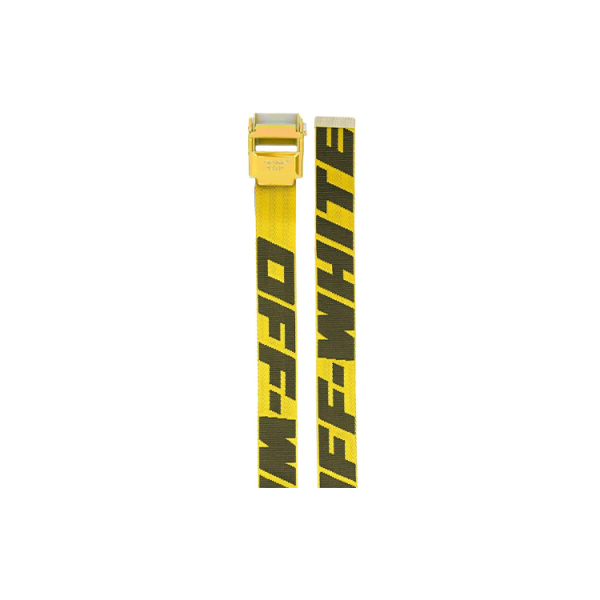 OFF-WHITE 2.0 Industrial Yellow Belt 3.5cm