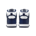 Nike Dunk High Navy Whit