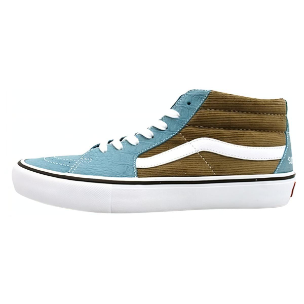 Supreme x Vans SK8 Croc Corduroy Light Brown