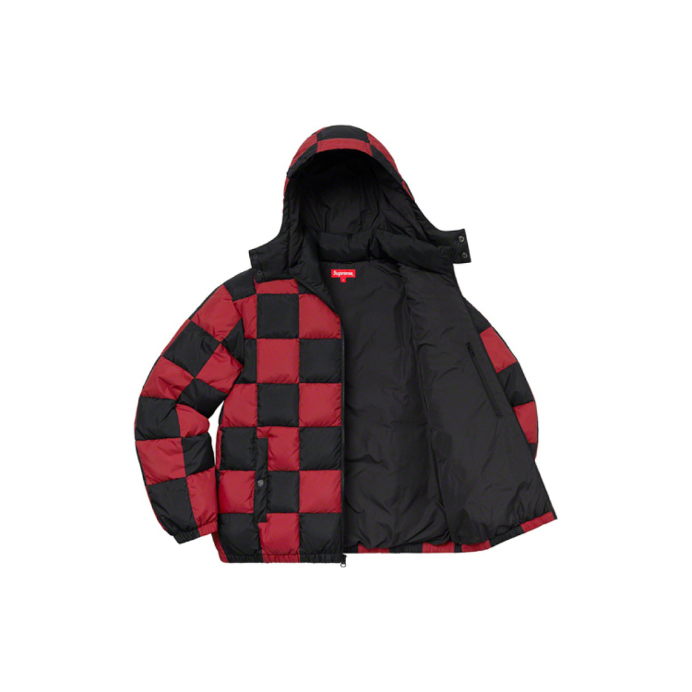Supreme FW19 Week 17 Checkerboard Puffy Jacket