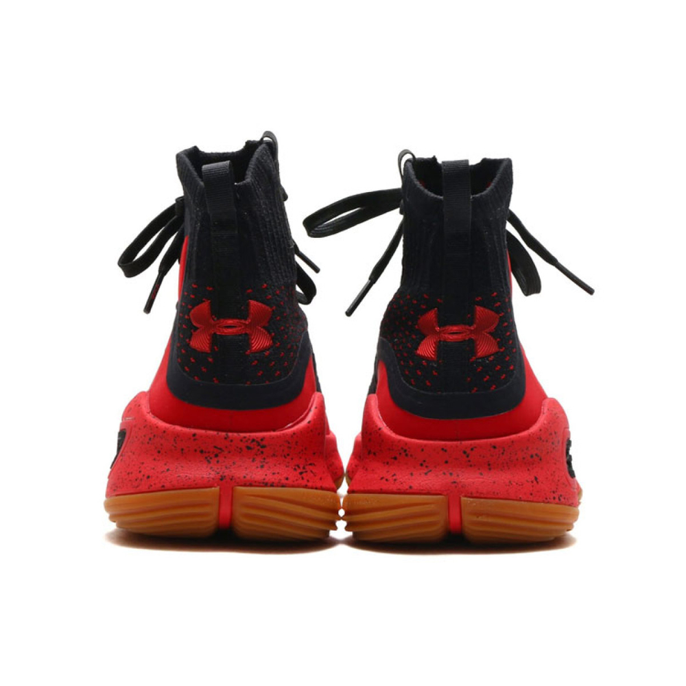 Under Armour Curry 4 4 Red Black Gum
